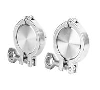 Kit de plaque aveugle à installation rapide en acier inoxydable, pince de joint de virole de qualité hygiénique 304 pour la maison