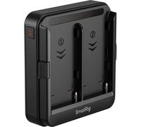 Kit de plaque d'adaptation SmallRig 5537 pour batteries de type NP-F pour tiges LWS de 15 mm (compatible UPS)