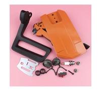 Kit de Plaque de Barre de Couvercle d'embrayage latéral de Frein adapté for 266 268 272 61 66, Bouchon d'huile de Carburant de tronçonneuse, engrenage à vis sans Fin