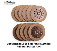Kit de plaque de Friction d'embrayage différentiel arrière Duster pour Dacia 4X4 ensemble de réparation de plaque d'acier d'essieu arrière-Kit d'entretien d'embrayage ensemble complet