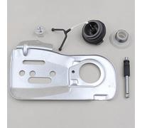 Kit de plaque de guidage et d'écrous pour pompe à huile de tronçonneuse - Pièces de rechange pour Husqvarna 445 450 445e 450e 450e