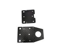 Kit de plaque de poulie de montage de moteur pas à pas à axe X en fibre de carbone for imprimante 3D Fun-ssor for Cre-ality for En-der5 Pro plus