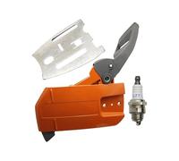 Kit de Plaque de Protection de poignée de Frein de chaîne, Couvercle latéral, adapté aux modèles 61, 66, 266, 268, 272, Manchon de Bague de tronçonneuse