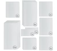 Kit de plaques alvéolaires Zelsius 36 pièces | 6 mm Plaques de serre de rechange