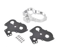 Kit de plaques de boîte de Vitesses en Carbone for Tamiya Blackfoot Frog, Subaru Brat, Mud Blaster et Monster Beetle(1 Set)