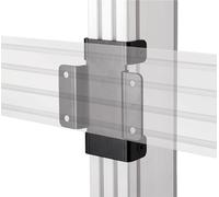 Kit de plaques de jonction B-Tech Kit de plaques de jonction System X, BT8380-JPK_B (Kit de plaques de jonction System X, plaque murale, noir, acier, 140.8 mm, 57 mm, 158)