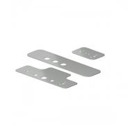 Kit de plaques pour remplacement d'antipanique pour OLTRE PUSH - argent FAPIM