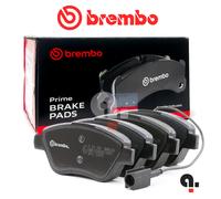 Kit De Plaquettes De Frein Avant Brembo Pour Fiat 500 Grande Punto EVO Punto 188