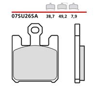 KIT DE PLAQUETTES DE FREIN AVANT BREMBO POUR KAWASAKI ZX-10R 1000 06-07-COD. 07S