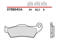 Brembo S.p.A. Plaquettes de frein route métal fritté - 07BB04SA