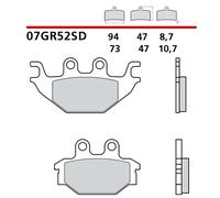 Kit de plaquettes de frein, frein à disque BREMBO 07GR52SD