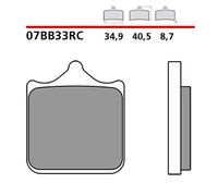 KIT DE PLAQUETTES DE FREIN AVANT BREMBO POUR TRIUMPH RUE SCRAMBLER 900 19-21-07B