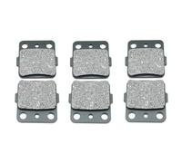 Kit De Plaquettes De Frein Avant Et Arrière Pour Raptor YFM350 YFM350R YFM660 YFM660R YFM 350 660 R 350R 660R 2004-2012 2013 FIXCOR(3 Pairs)