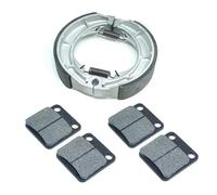 Kit De Plaquettes De Frein Avant Et Arrière Pour Suzuki LTF LTA 400, Eiger 400F 4WD 2002-2007 Et VTT 2002-2005 (LTF400, LTA400, LTF400F)(Front Rear Set)