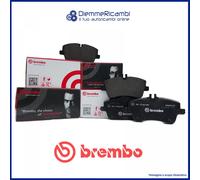 Kit De Plaquettes De Frein BREMBO Arrières Pour ABARTH 500 - 595 - 695 08->11