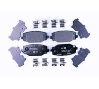 Kit De Plaquettes De Frein Disque Arrière HELLA Pour CHRYSLER FIAT LANCIA VW