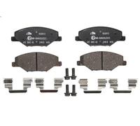 Kit de plaquettes de frein, frein à disque ATE 13.0460-2612.2 RAPID 1 2017-2019