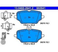 Kit de plaquettes de frein, frein à disque ATE 13.0460-2641.2 pour GLE 2 2018-