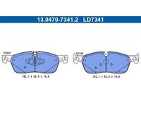 Kit de plaquettes de frein, frein à disque ATE 13.0470-7341.2 pour XE 2 2017-