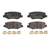 Kit de plaquettes de frein, frein à disque BREMBO P 18 024 pour NITRO 4 2007-