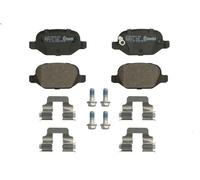 Kit de plaquettes de frein, frein à disque BREMBO P 23 150 pour 500 1.4 2007-