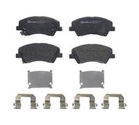 Kit de plaquettes de frein, frein à disque BREMBO P 30 098 Essieu avant avec indicateur d'usure