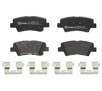 Brembo P 30 106 - Kit de plaquettes de frein, frein à disque