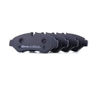 Kit de plaquettes de frein, frein à disque BREMBO P 50 155 Essieu arrière préparé pour indicateur d'usure