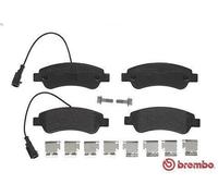 Kit de plaquettes de frein, frein à disque BREMBO P 61 125 MULTIVAN T5 2 2010-