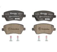 Kit de plaquettes de frein, frein à disque BREMBO P 68 033X pour NOTE 1.5 2010-