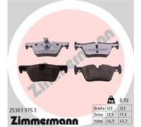 Kit De Plaquettes De Frein, Frein À Disque Essieu Arrière Pour BMW 1 2 3 4