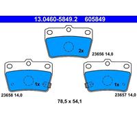 Kit De Plaquettes De Frein, Frein À Disque Essieu Arrière Pour TOYOTA RAV 4