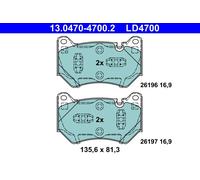 Kit De Plaquettes De Frein, Frein À Disque Essieu Avant Pour AUDI Q5