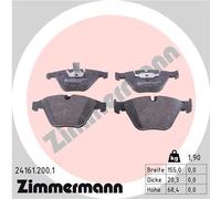 Kit De Plaquettes De Frein, Frein À Disque Essieu Avant Pour BMW 3 X1 Z4