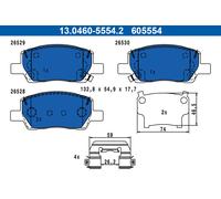 Kit De Plaquettes De Frein, Frein À Disque Essieu Avant Pour HYUNDAI i10