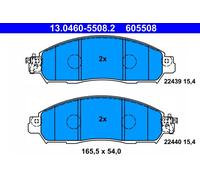 Kit De Plaquettes De Frein, Frein À Disque Essieu Avant Pour NISSAN LEAF NV200