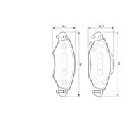 Kit De Plaquettes De Frein, Frein À Disque Essieu Avant Pour TOYOTA YARIS