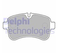 Kit De Plaquettes De Frein, Frein À Disque LP2040 DELPHI Pour IVECO