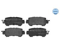 Kit de plaquettes de frein, frein à disque Meyle 025 255 4014 pour OE DAY3-26-4