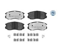 1x Kit de plaquettes de frein, frein à disque MEYLE 025 216 5015/PD