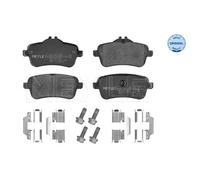 Plaquettes de frein Essieu arrière 025 252 1618 MEYLE pour MERCEDES-BENZ GLE