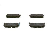 Kit de plaquettes de frein, frein à disque pour BOSCH pour MX-5 II 1.6 1998-