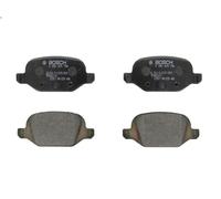 Kit de plaquettes de frein, frein à disque pour BOSCH pour PANDA 1.3 2010-2013