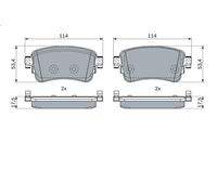 Kit de plaquettes de frein, frein à disque pour EXPERT Fourgon (V_) 2 2016-2022