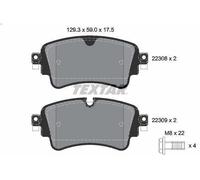 Kit de plaquettes de frein, frein à disque TEXTAR 2230801 Q5 (FYB, FYG) 2 2016-