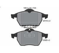 Kit de plaquettes de frein, frein à disque TEXTAR 2311502 pour 900 II 2.3 1993-