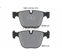 Kit de plaquettes de frein, frein à disque TEXTAR 2373001 5 (E60) 3 2002-2005