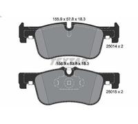 Kit de plaquettes de frein, frein à disque TEXTAR 2501401 pour 1 (F21) 2 2011-