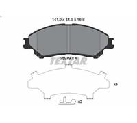 Kit de plaquettes de frein, frein à disque TEXTAR 2597901 SX4 S-CROSS 1 2016-