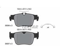 Kit de plaquettes de frein, frein à disque TEXTAR 2620601 pour Q3 (FJB) 2 2026-
